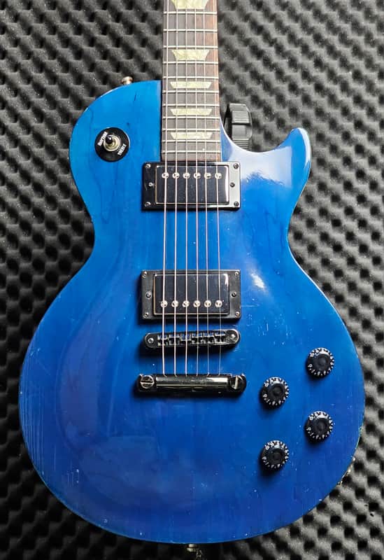 Gibson Les Paul Studio Lite 1994 - Trans Blue | Reverb
