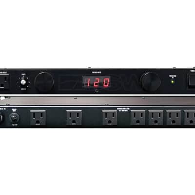 Furman M-8DX 9-Outlet 15A Power Conditioner Rackmount w/ Lights & Digital Meter image 2