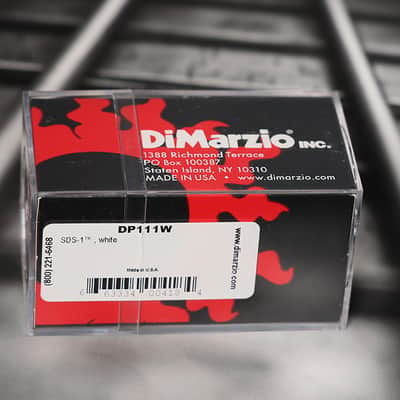 DiMarzio DP111W SDS-1 Single Coil Pickup - White image 2