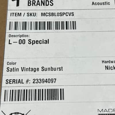 2025 Gibson L-00 Special Acoustic Electric Satin Vintage Sunburst image 10