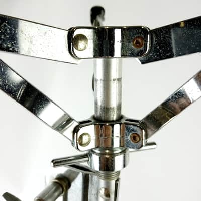 Ludwig#1364"Atlas" Snare Drum Stand Chrome Vintage70s Single-Braced Legs Chicago image 5