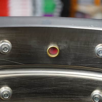 Vintage 1966 Ludwig USA Super Sensitive 5x14" Steel Snare Drum - ALL ORIGINAL image 4