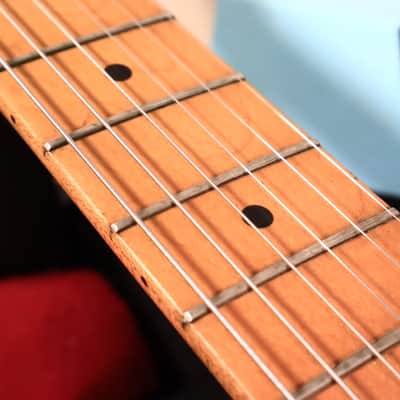 1992 Squier MIK Stratocaster Korea Off-White Maple Neck image 25