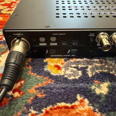 Universal Audio Apollo 8 QUAD Thunderbolt 2 Audio Interface 2010s - Black image 11