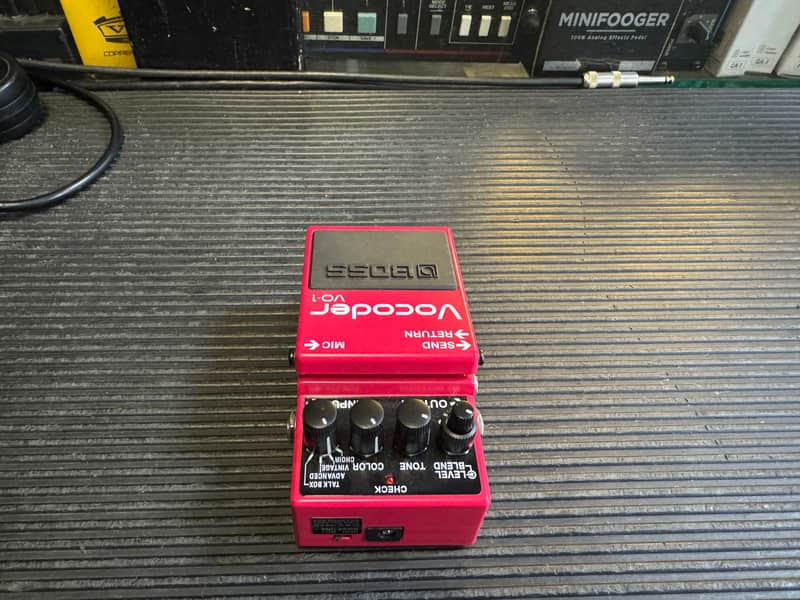 Boss VO-1 Vocoder 2016  Red Guitar pedal //ARMENS// image 1