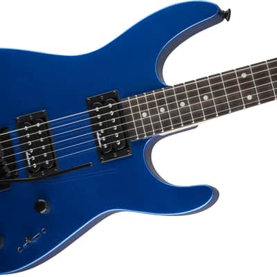 Jackson JS Series JS11 Dinky with Amaranth Fretboard Metallic Blue image 1