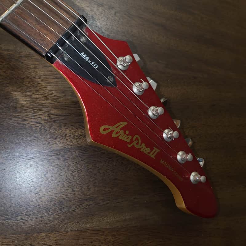 Aria Pro ii Magna Series MA-10 1989 - Metallic Red | Reverb