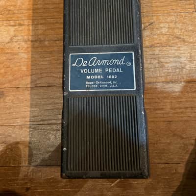 Reverb.com listing, price, conditions, and images for dearmond-volume-pedal
