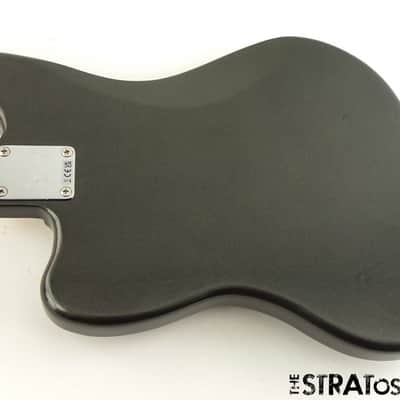 LOADED Fender Squier Affinity Jaguar BASS H BODY, Parts Charcoal Frost Metallic image 2