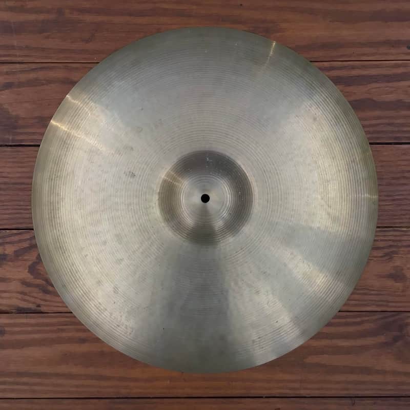 USED A Zildjian 21" Rock Ride Cymbal image 1
