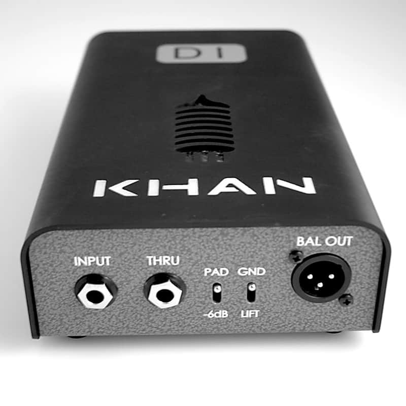 DTM・DAW KHAN AUDIO VTDI Khan Audio VTDI Vacuum Tube Direct Injection 230V - Ampeg SVTDI re