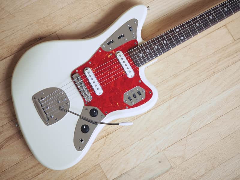 1994 Fender Jaguar '62 Vintage RI Electric Guitar JG66 Olympic