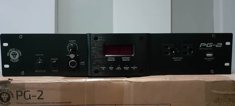 Black Lion Audio PG-2 Rackmount Power Conditioner 2022 - Present - Black image 1