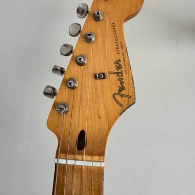 Fender Vintera '50s Tribute Stratocaster Road Worn 2023 - Black image 2