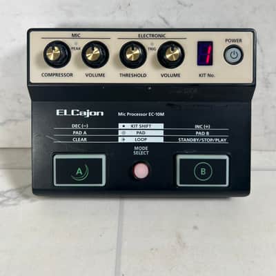 Roland EC-10M ELCajon Mic Processor 2010s - Black/Gold image 3