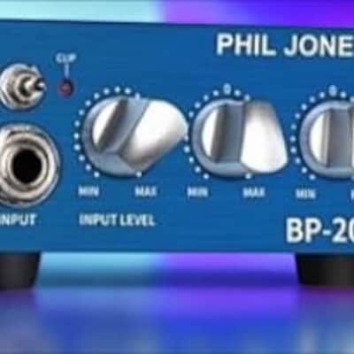 Phil Jones BP-200 200-Watt Compact Bass Amp Head; A bass amp that will fit in your gig bag! The Phil Jones BP-200 amplifier offers 200 watts RMS of power while weighing only 2.5lbs. image 8