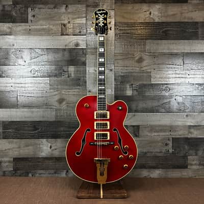 Epiphone Broadway Elitist Archtop Electric Guitar Red W/OHSC image 2