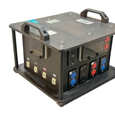 100A LEX POWER DISTRO 30A X2 L21-30, 20A X12 EDISON X 8NAC3 POWERCON #2368 image 1