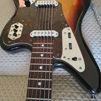 Fender Jaguar Baritone Custom 2006 - 3-Tone Sunburst image 6