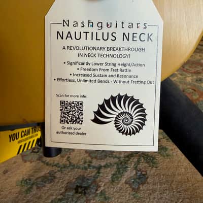 Nash T-52 Butterscotch Blonde, Ash Body, Nautilus Neck W/ Free Shipping & Hard Case image 6