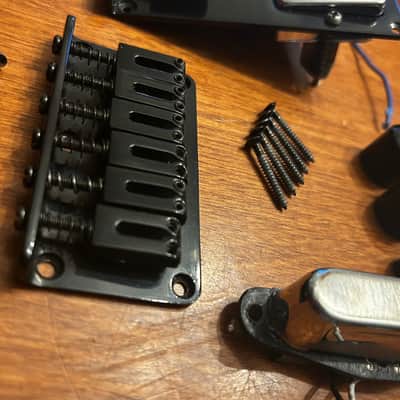 Squire Telecaster hardware Squire 90’s - 2000’s - Black image 4
