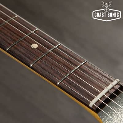 Mint Nash Guitars JM-63 Silver Sparkle w/SKB hardcase image 12
