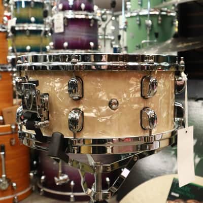 Tama Starclassic Performer Birch/ Bubinga 6x13" Snare Drum (Vintage Marine Pearl) image 3