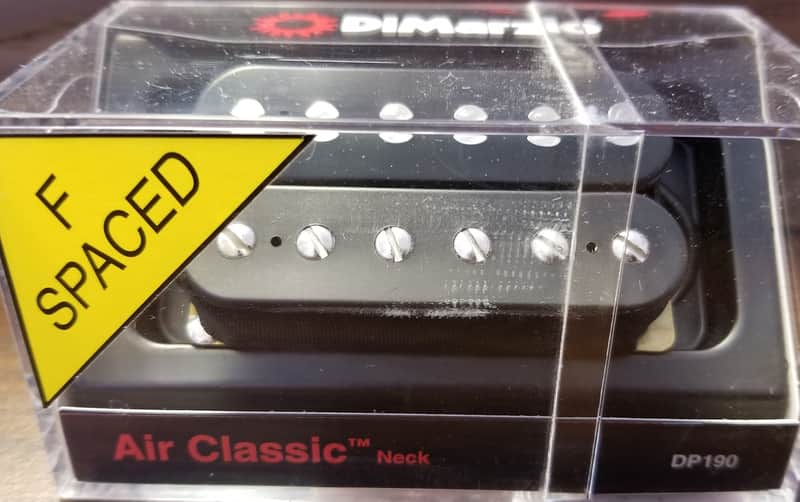 DiMarzio DP190FBK Air Classic F-Spaced Neck Humbucker image 1