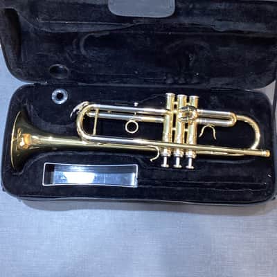 Jean Paul USA TR-430 Intermediate Student Trumpet Outfit with Contoured Case 2010s - Clear-Lacquered Brass -#19769 image 7