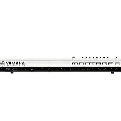 Yamaha Montage 6 61-Key Synthesizer / Workstation in White image 4