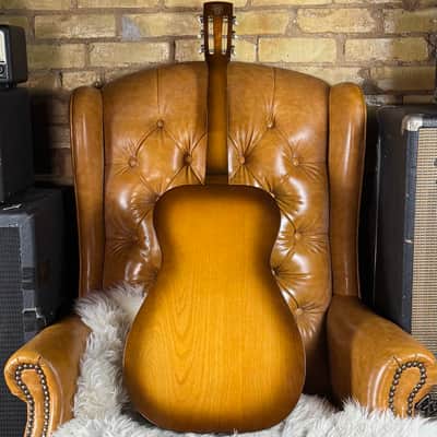 1991 Dobro Original Hound Dog Vintage Sunburst Gibson Made In USA Square Neck Resonator Acoustic Electric Guitar W/ Hardshell Case! image 2
