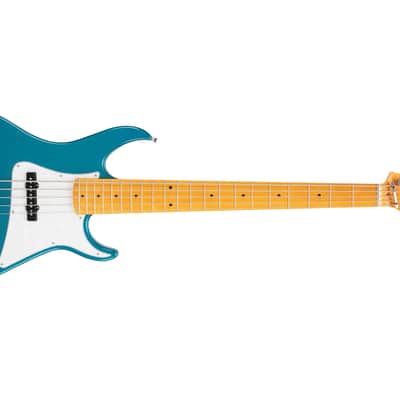 Vola Guitars ZVA 5 String bass - Ocean Turquoise metallic Gloss CLEARANCE SALE image 4