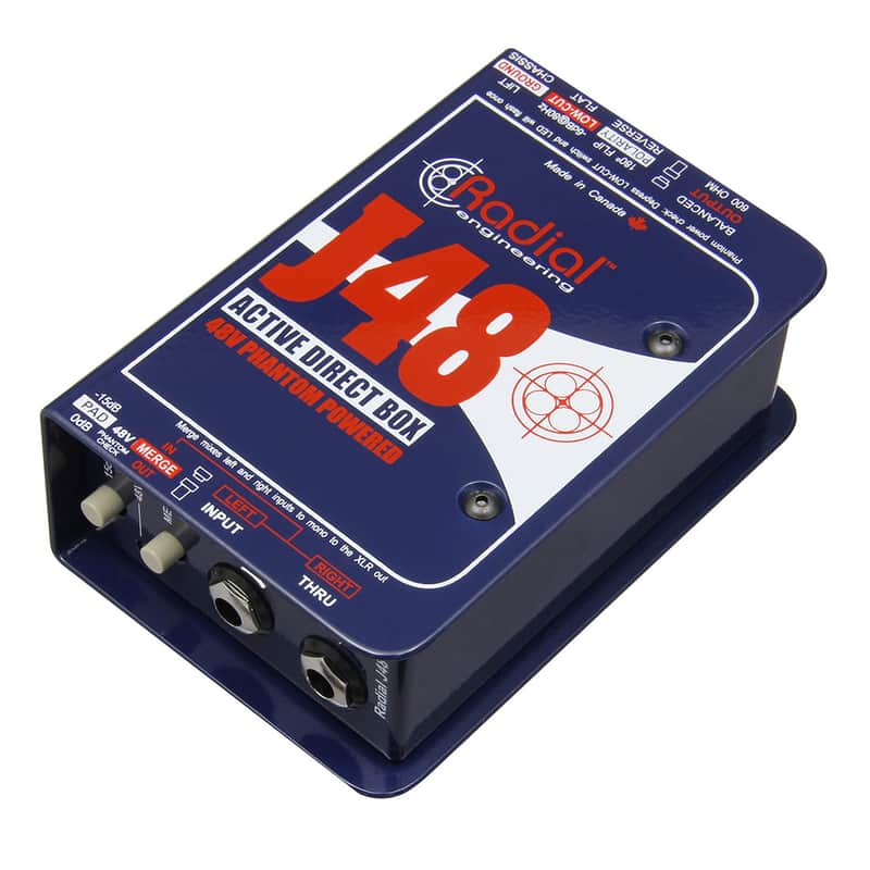 Radial J48 Mono Active Direct Box image 1