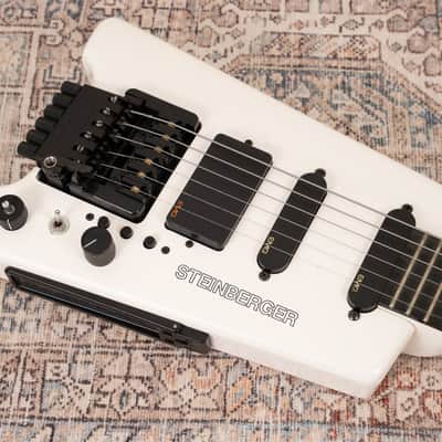 Steinberger GL4T with Trans-Trem - 1998 - White image 16