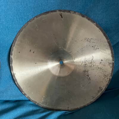 Meinl Meteor 14” Brass Hi-hat cymbals 1980s - Brass image 6
