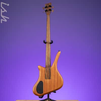 Ish x Warwick Dolphin SN TCS Custom Shop Endangered Species 4-String Bass Wenge Fretboard image 6