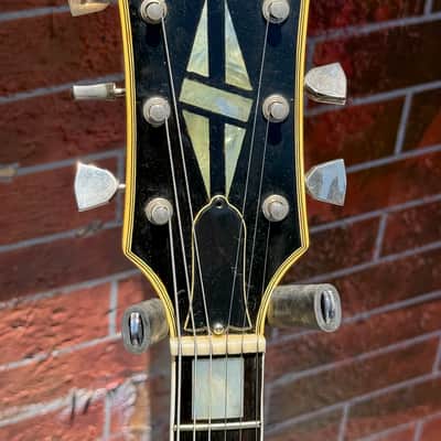 Gibson SG Custom 1969 - an ultra rare large'gard w/a combo of Walnut finish w/all Chrome Hardware ! image 6