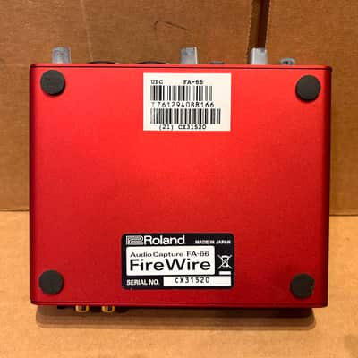 Roland Roland Edirol Audio Capture FA-66 6 in 6 out 24 bit 192kHz image 4