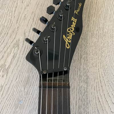Rare Aria Pro II Precede Telecaster 80s Black Japan MIJ image 3