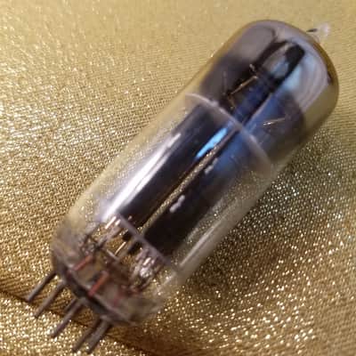 Sylvania 12BH7A tNOS AT1000 TESTED Vacuum Tube black plate 12BH7 dual triode 1950-1959 image 10