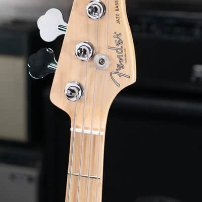 Fender American Professional Jazz Bass Maple Fingerboard, Black with Hardshell Case - Used image 5