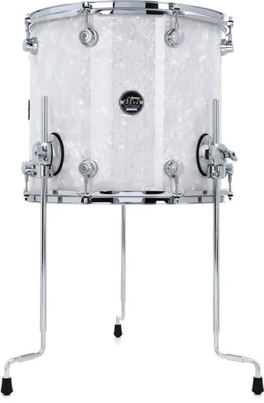 DW Performance Series Floor Tom - 14 x 16 inch - White Marine FinishPly (PST16WMd1) image 1