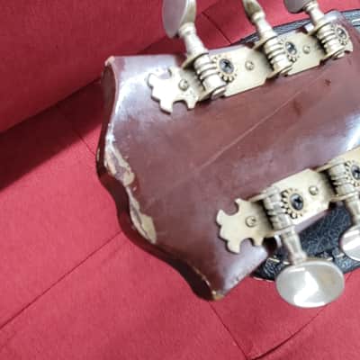 Epiphone FT-130 Caballero 1970s with Chipboard Case- Natural image 21
