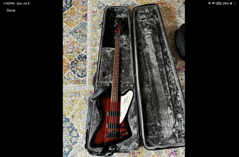 Epiphone Thunderbird-IV 1999 - 2020 - Vintage Sunburst image 1
