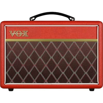 Vox Pathfinder 10 Solid State Combo Guitar Amp Limited Edition Deep Red image 1