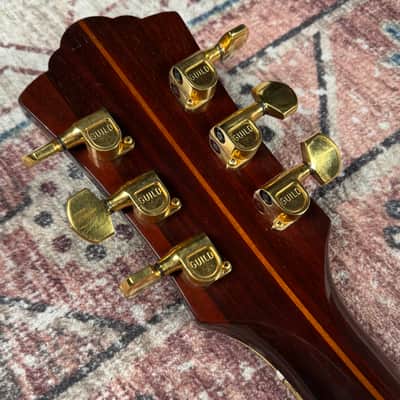 1975 Guild D55 LH Vintage Left Handed Westerly RI Natural Acoustic Guitar! image 13