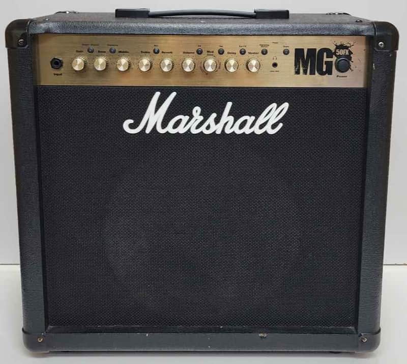 Marshall MG MG50FX 2-Channel 50-Watt 1x12" Solid State Guitar Combo 2009 - 2012 - Black image 1