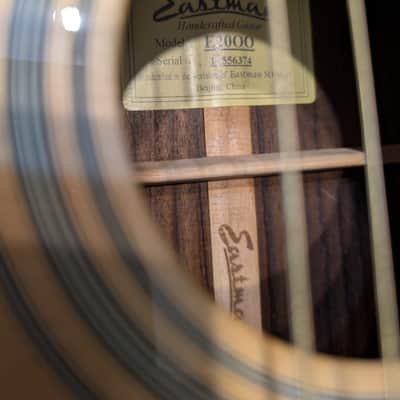 Eastman Guitars E20OO Thermo-cured Acoustic Guitar - Natural image 5