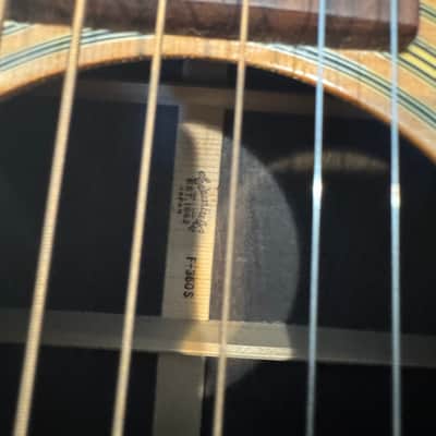 Takamine F-360S 1973 Lawsuit Era Solid Spruce Top, Rosewood Back/Sides image 9