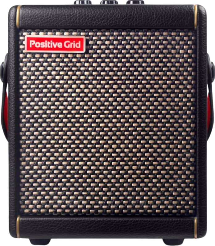 Positive Grid Spark Mini Portable Smart Guitar Amplifier, 10W, Black image 1